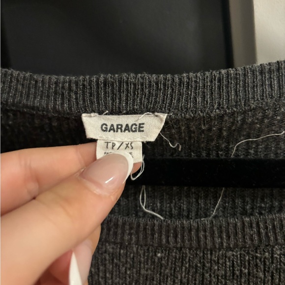 Garage cropped sweater - Picture 2 of 3